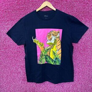Shere Kahn the Tiger Jungle Book Disney Animated Movie Tee L